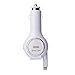 HonkTai® Tangle-free Lightning Retractable Cable Vehicle USB Car Charger For Apple iPhone 6s iPhone 6s Plus iPhone 6 Plus iPhone 5 5c 5s iPad Air 2 iPod Touch 5 (White)