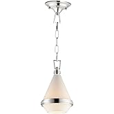 Maxim Giza - 1 Light Mini Pendant-Polished Nickel Finish -Traditional Installation