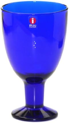 Amazon イッタラ Iittala ヴェルナ Verna ワイングラス 240ml ウルトラマリンブルー 並行輸入品 ワイングラス オンライン通販