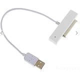 AYA USB 2.0 to SATA Serial ATA 15+7 Pin 22P Adapter Cable 2.5" HDD Hard Drive