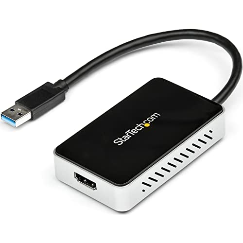 StarTech.com USB 3.0 zu HDMI Adapter mit 1x USB, HDMI Monitor Konverter für Windows(macOS/ChromeOS/Linux nicht unterstützt)
