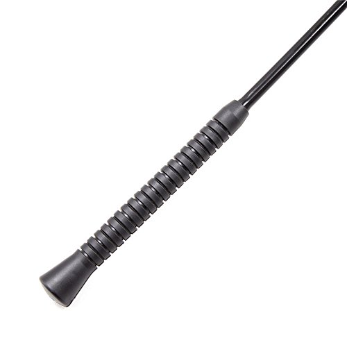 E-FirstFeeling Leather Long Whip Riding Crop Jump Bat (Style D)