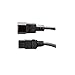 IronBox Electric - Heavy-Duty C14 to C19 Power Cord, 15A, 250V, 14/3 SJT - IEC60320 PC Cable for Computer Extensions, Monitor, PSU - C14 Male to C19 Female Connector Power Cable - (Black 10 Foot)