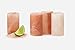 Himalayan Pink Salt Tequila Shot Glasses - Set of 4; Designed Specifically for Tequila Connoisseur‎s; A Unique Gift Sure to Impress; Carved from the Highest Quality Pink Himalayan Salt; Naturally Anti-Bacterial; 3 Inches Tall; 1.2 Ounce Capacity