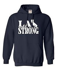 Go All Out Large Navy Blue Mens LA Strong Los