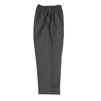 Zeco Schoolwear Babies' Boys School Full Elastic Pull Up Trousers In