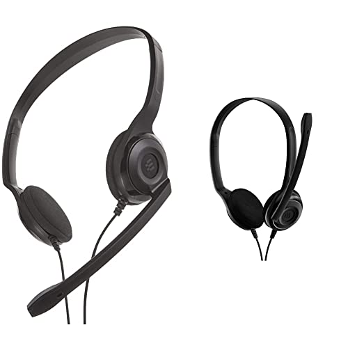 Sennheiser PC Chat Durable On-Ear Wired Headset Noise