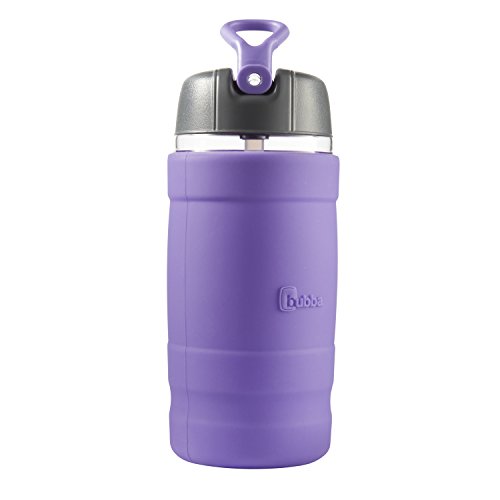 Bubba sport kids water bottle with silicone sleeve, 16 oz., royal…