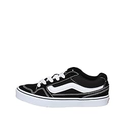 Vans Men's Sneaker, Suede Mesh Black White, 7.5