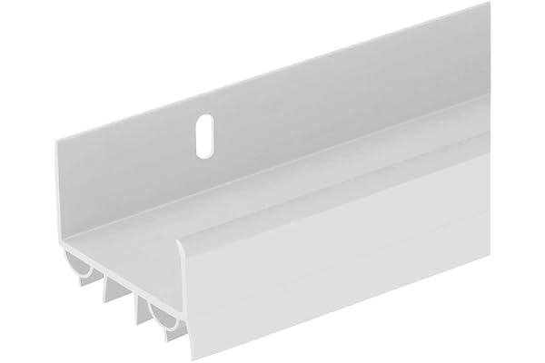 Randall Manufacturing Co, PVC Slide-On Door Bottom for Metal and Wood Doors, 1-3/4 x 36" (White)