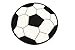 Furnish my Place Soccer Round Play Area Rugs for Kids | Round Shaped | Kindergarten Classrooms and Playrooms | Contemporary | Multicolor | (Soccer 3'3