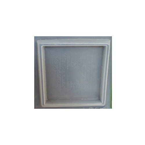 Square base coaster reusable plastic mold 584