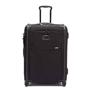 Image of TUMI - Alpha 3 Short Trip Expandable 4 Wheeled Packing Case Suitcase - Rolling Luggage for Men and Women - Black