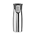 Contigo 2-Pack Vacuum-Insulated Autoseal Travel Tumblers with Easy Clean Lid, Stainless/Blue