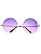 MLC EYEWEAR ® Large Vintage Inspired Round Sunglasses