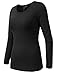 NE PEOPLE Womens Light Weight Basic Long Sleeve Round Crew Neck Casual T Shirt