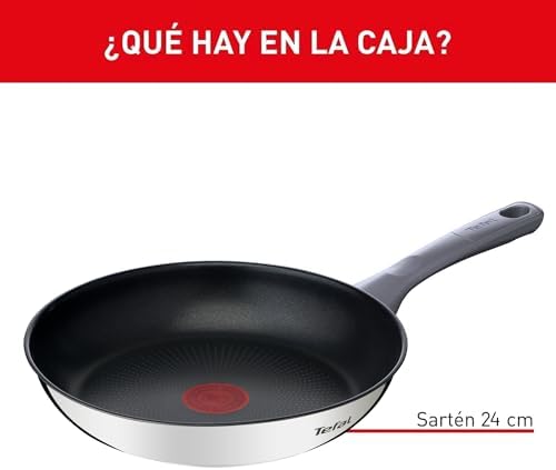 Daily Cook - Sartén 24 cm, Acero inoxidable