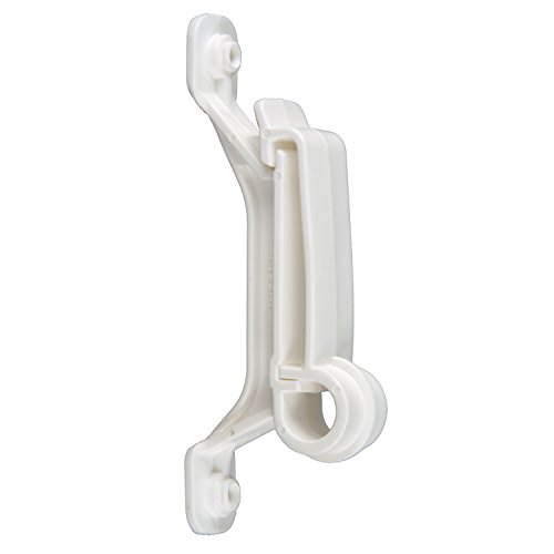 Red Snap’r WPT25WPS White Polytape Post Insulator with Screws - Thumbnail 2
