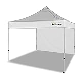 OLILAWN Instant Canopy Tent SideWalls with Silver