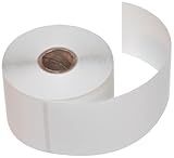 CompuLabel Direct Thermal Labels, 2 1/4-Inch x 4 Inch, White, Roll, Permanent Adhesive, Perforations Between Labels,350 per Roll, 12 Rolls per Carton (530627)