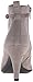 ECCO Women's Women's Shape 75 Sleek Ankle Boot, Warm Grey Nubuck, 37 EU/6-6.5 M US