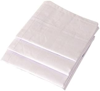 S4S Men's 100% Cotton Handkerchief(Colors & Print May Vary)