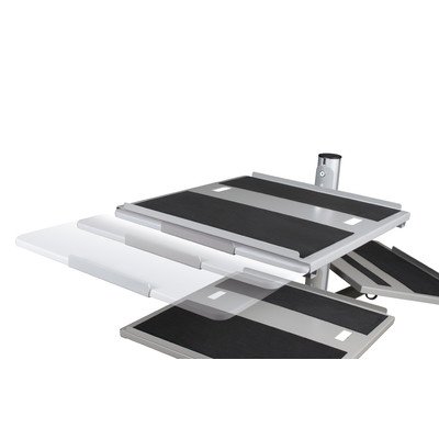 Balt Beta Sit Stand Mobile Workstation Cart Optional Document Camera & Equipment Shelf, 15