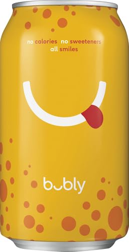 BUBLY SPARKLING WATER, MANGO, 12 FL OZ