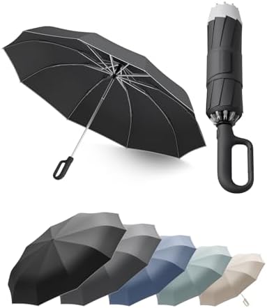 Amazon.com: ZXOA Windproof Travel Umbrella for Rain, Withstand