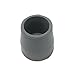 PCP Replacement Walker Tips, Reinforced Rubber Glides, Fits 1.14