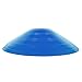 Reehut (Set of 25) Agility Disc Cone with FREE USER E-BOOK & Plastic Holder - Perfect For Soccer, Football & Any Ball Game To Mark - Disc Mini Training Cones - Field Markers - blue