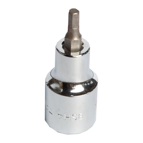Taparia Hex Bit Socket BSH 4mm / 6mm set of 2 pc, ½ “ Square Drive, 4mm & 6mm, Allen Hex Socket – Suitable for Automotive, Industrial & DIY Applications. 2