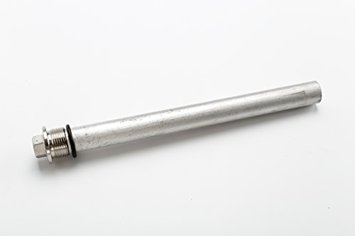 Wanheyao Anode Rod - 3/4" NPT Thread Magnesium Anode Rod 9" Length for Hot Water Heaters Prevent Corrosion
