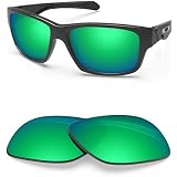 BlazerBuck Polarized Replacement Lenses For BOSE Tenor Sunglasses - Emerald Green Polycarbonate Lenses