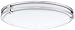 Lithonia Lighting FMSATL 13 14840 BN M4 LED Saturn Flushmount Ceiling Light Fixture for Kitchen | Hallway | Bedroom, Dimmable, 4000K, Antique Brushed Nickel