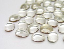gogoritas Semi-Pearls No-Hotfix of Swarovski Elements 10 x 8mm (Crystal), REMAINING STOCK, 144 Pieces