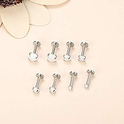 Drperfect 16G Internally Threaded Labret Stud