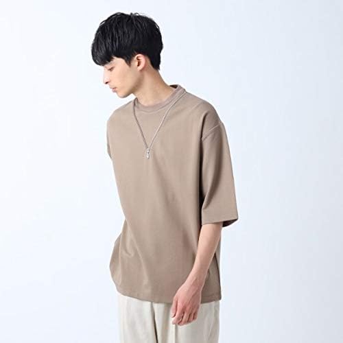 Amazon ティーケー タケオキクチ カットソー ネックレスデザインtシャツ メンズ ベージュ 052 02 M Tシャツ カットソー 通販