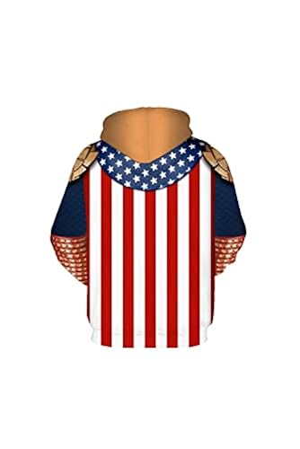Men Homelander Hoodie Cosplay Boys Costume Jackets 3D Printed