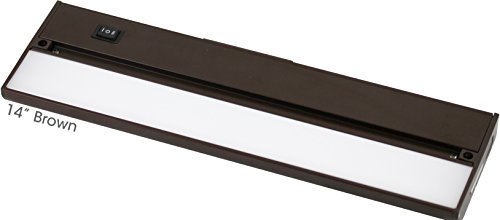 32" Brown 120v Under Cabinet LED 760 Lumen Light Hard Wire Linkable with Knock Outs Contractor Electrician Grade ETL -- L-6 Series