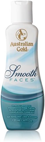 Ausrialian Gold Smooth Faces Facial Intensifier Tanning Lotion, 4 Fluid Ounce