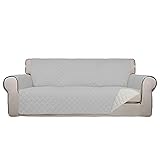 PureFit Reversible Quilted Sofa Cover, Water