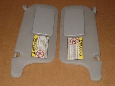 Amazon Com 96 97 98 99 00 Honda Civic Sun Visors Grey Car Electronics