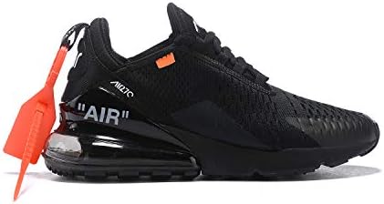 LIKEER Men's Sneaker Air Max 270 Running Basketball Shoes Classic White