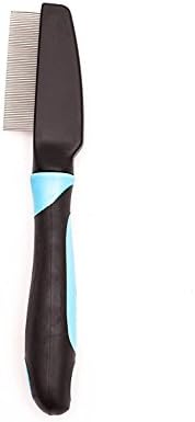 Goldsen Pet Grooming Tool Flea Removal Comb,Dog Cat Comb Flea Thick Pin Comb Shedding Tool Brush Pet for Long Short Hair