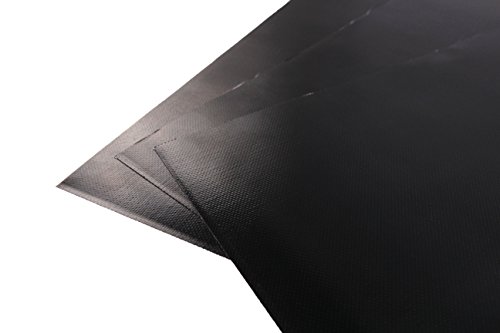 FitFabHome 3 Pack Premium Grill Mats | 100% Certified BPA & PFOA Free | Reusable,Non-Stick Teflon Gas, Charcoal, Electric, Smokers | Works as Baking Mat, Pan Liner