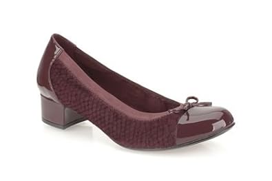 clarks un adorn lace aubergine