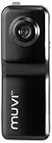Veho Muvi Micro Camcorder | Handsfree | Body Worn | Action Camera | 4GB microSD Card - Black (VCC-003-MUVI-BLK)