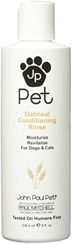 JOHN PAUL PRODUCTS Pet Oatmeal Conditioning Rinse, 8 oz.