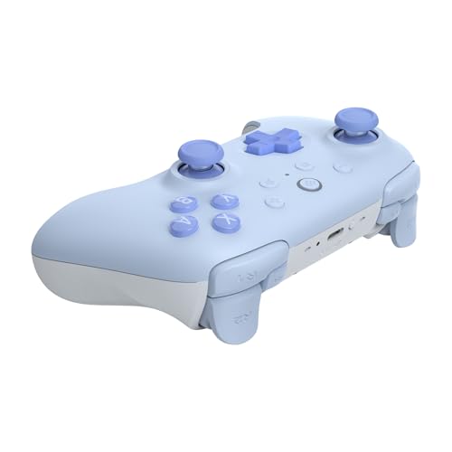 8Bitdo Ultimate 2C Bluetooth Controller for Switch, Wireless Controller with 6-Axis Motion Control, Rumble Vibration, Refined D-Pad and Bumpers, and Hall Effect Joysticks (Blue) 2